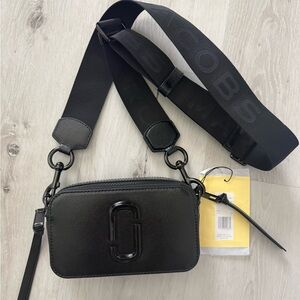 Marc Jacobs Black Leather Crossbody
